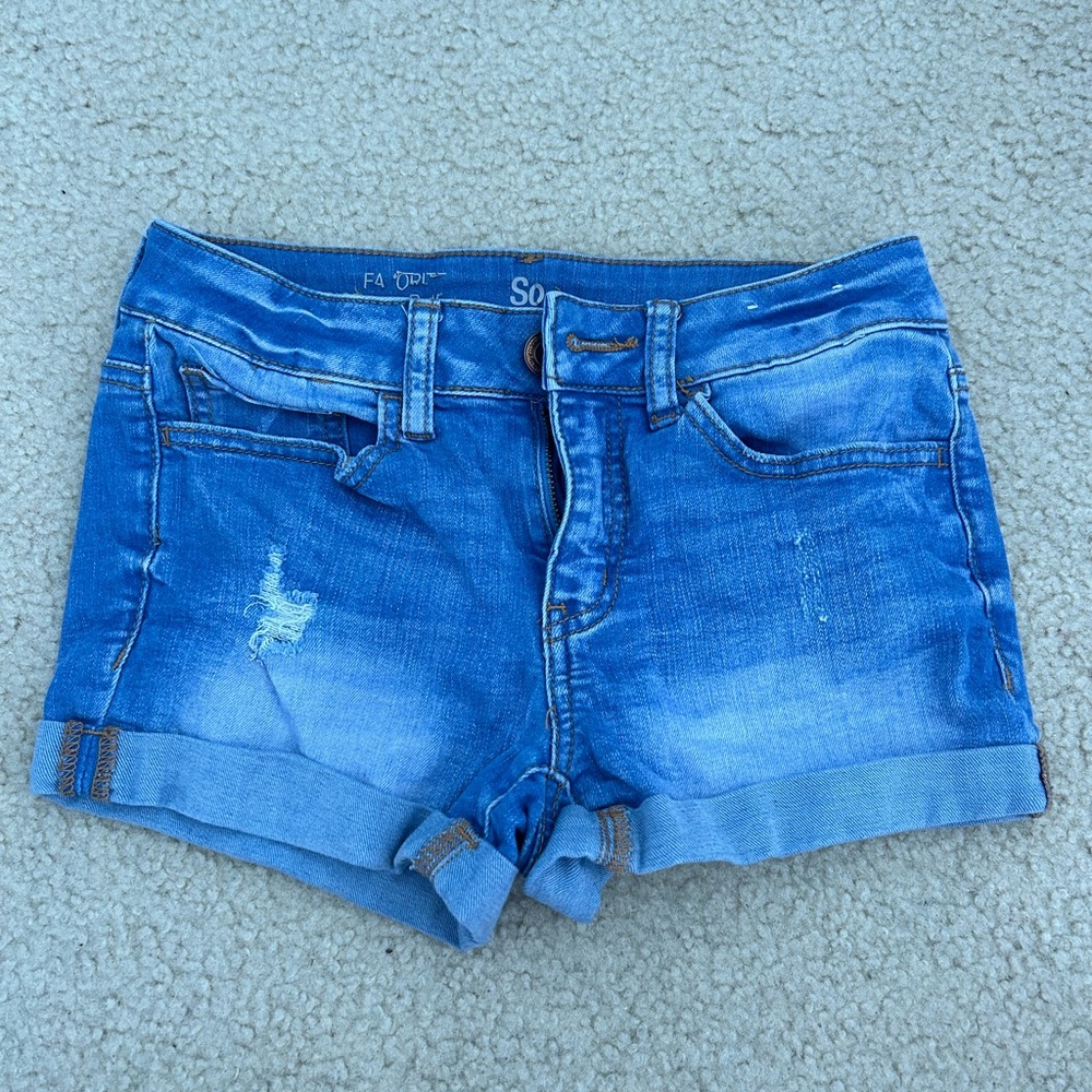 kohls low rise jeans shorts